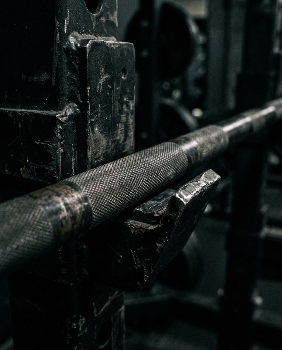 Detail of professional gym equipment